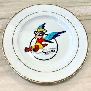 Disney Gremlins Mascot Fifinella WASP Women Air Force Service Pilots 8” Plate